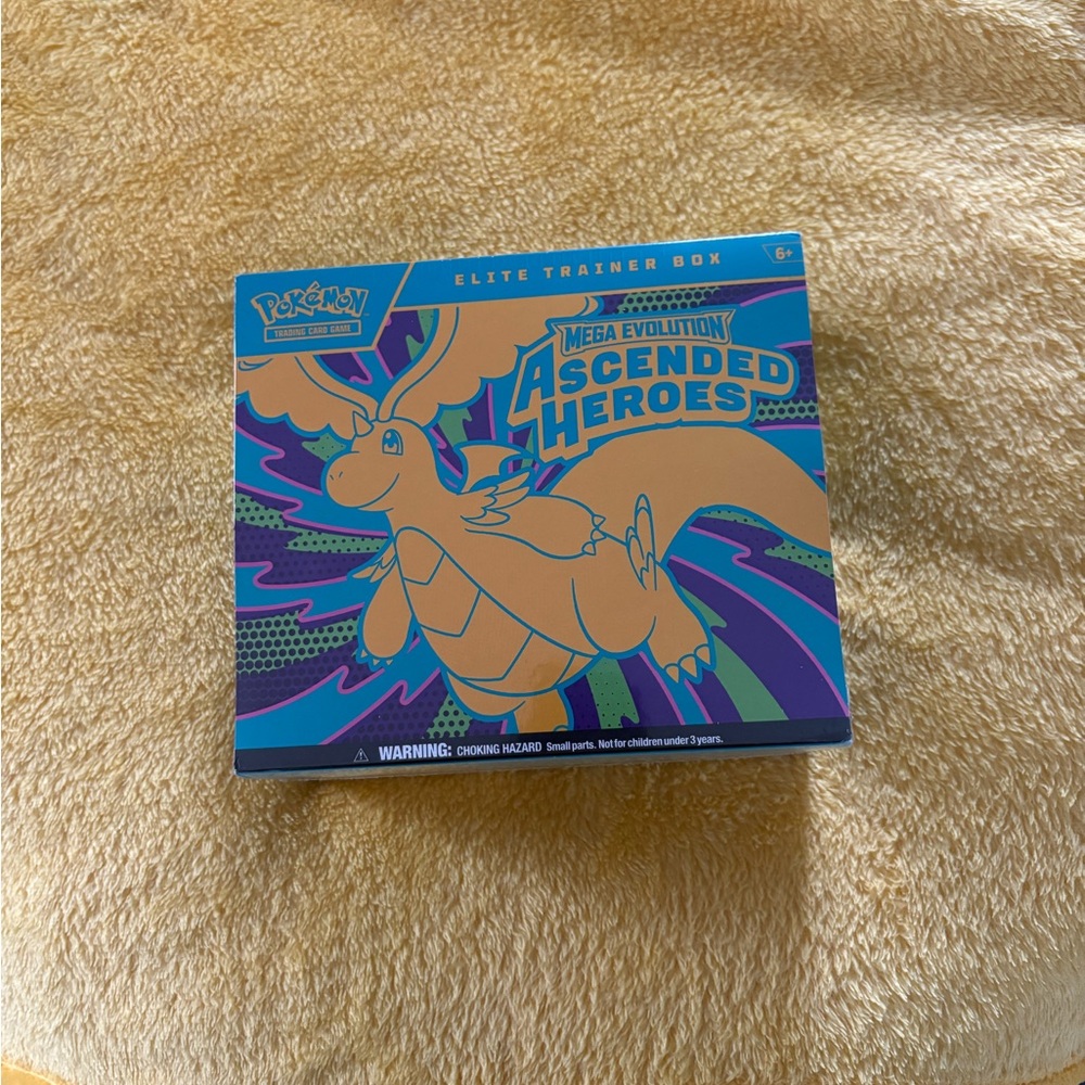 Pokémon Mega Evolution Ascended Heroes Elite Trainer Box - Orange & Purple